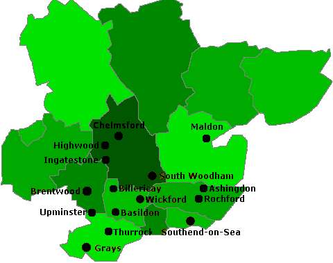 KAT Pest Control Areas Covered